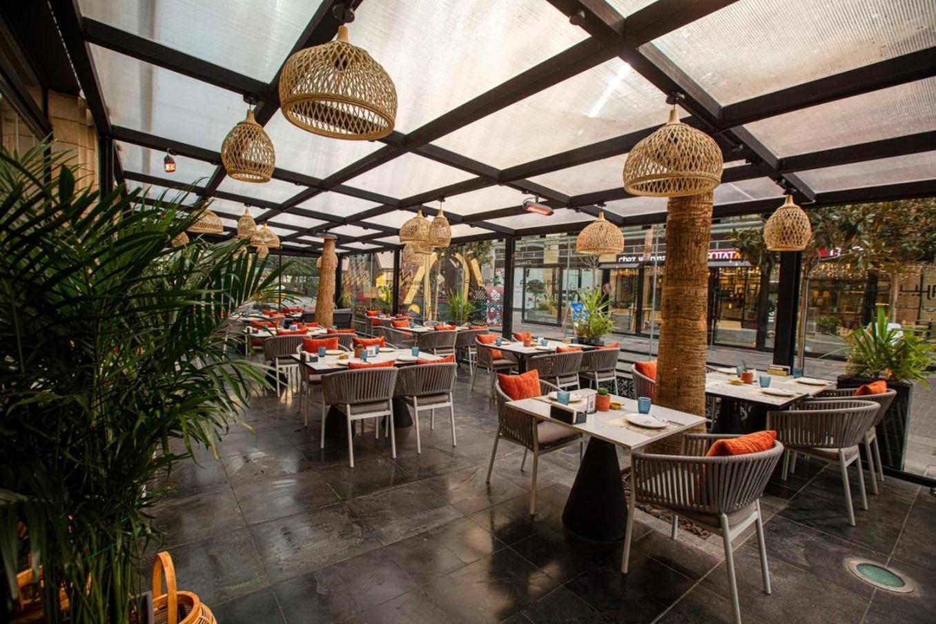 The Abdali Boulevard Hotel Amman Exterior foto The interior of the restaurant