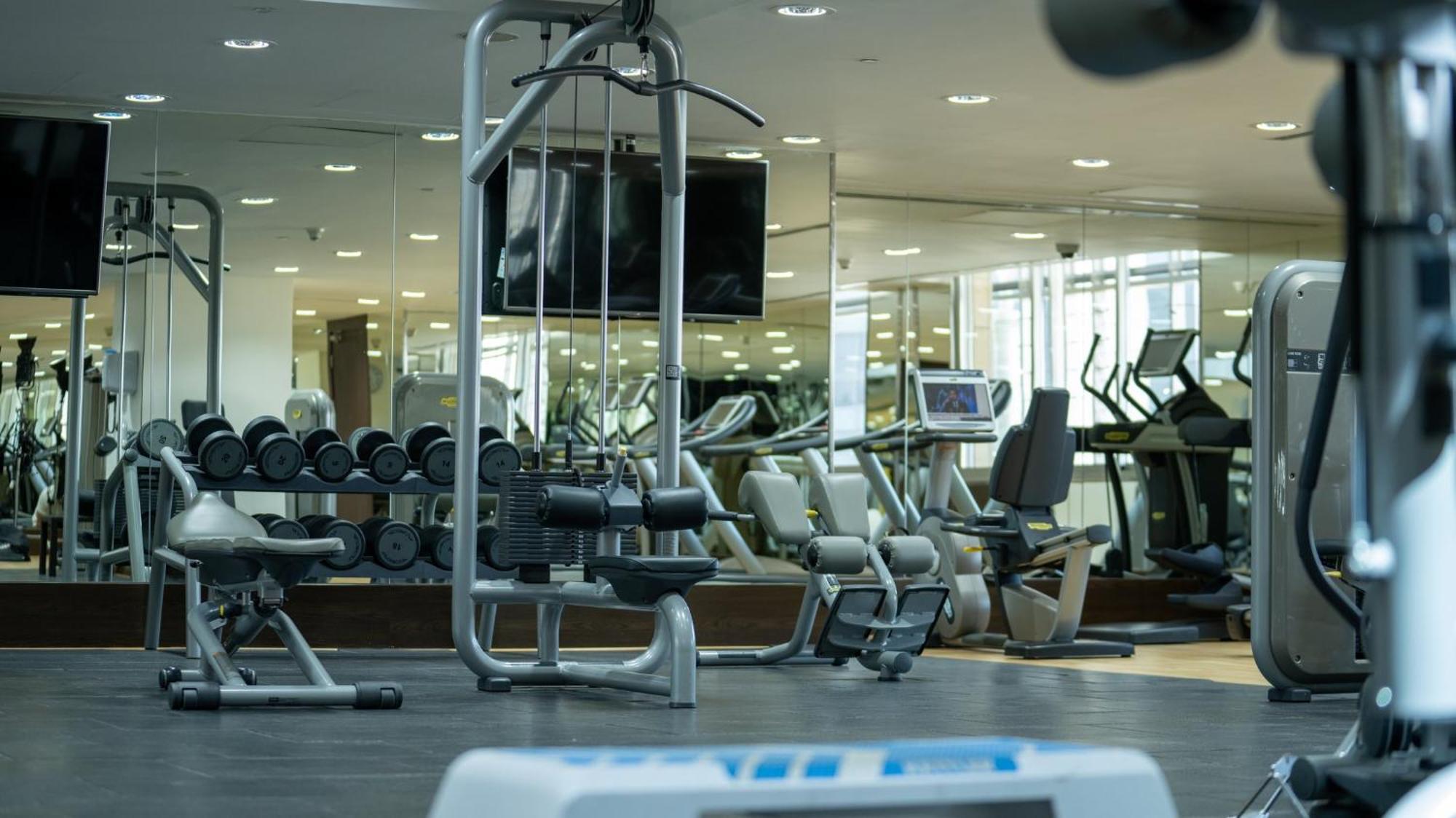 The Abdali Boulevard Hotel Amman Exterior foto The gym at the hotel